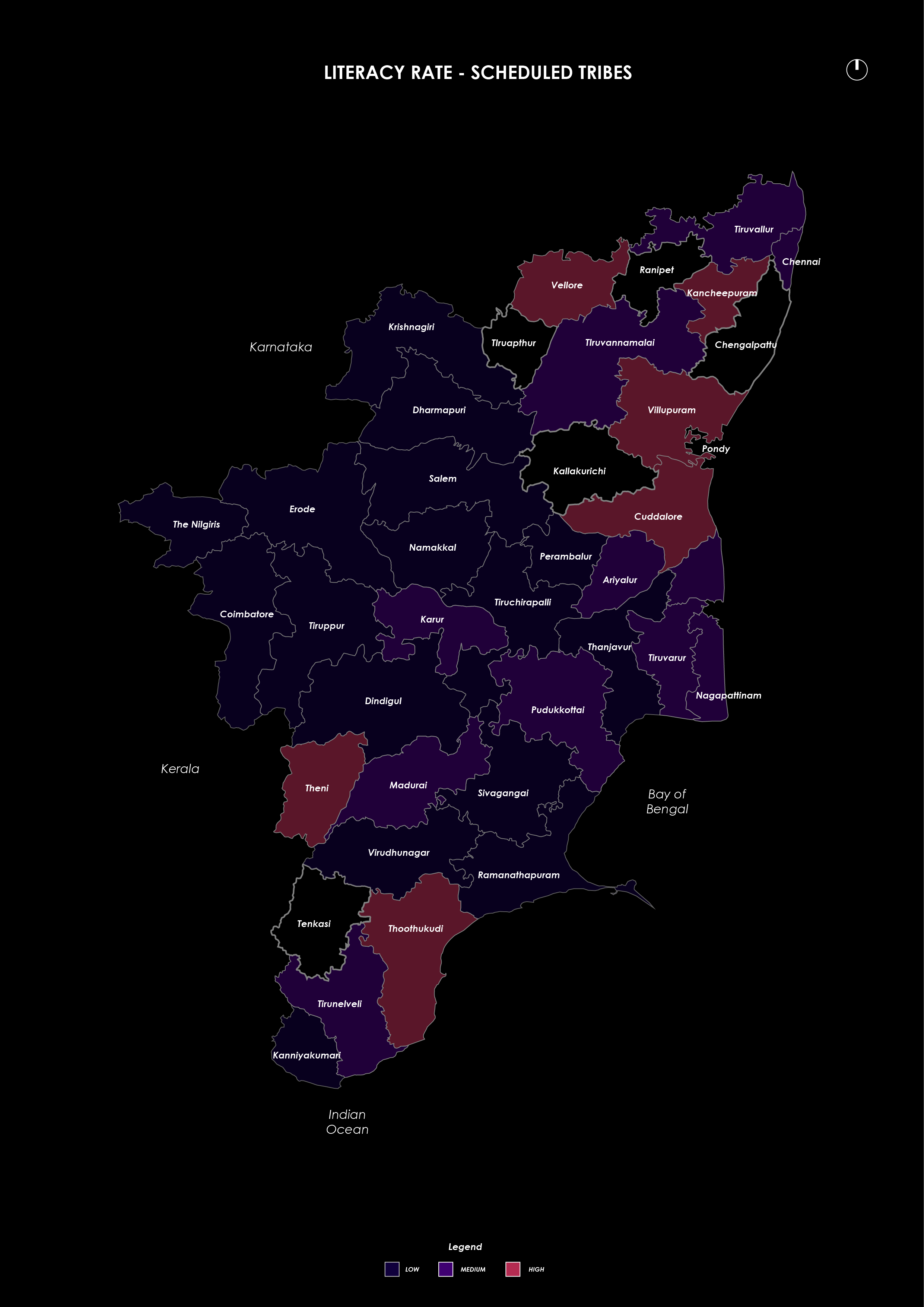 LITERACY RATE - SCHEDULED TRIBES-01